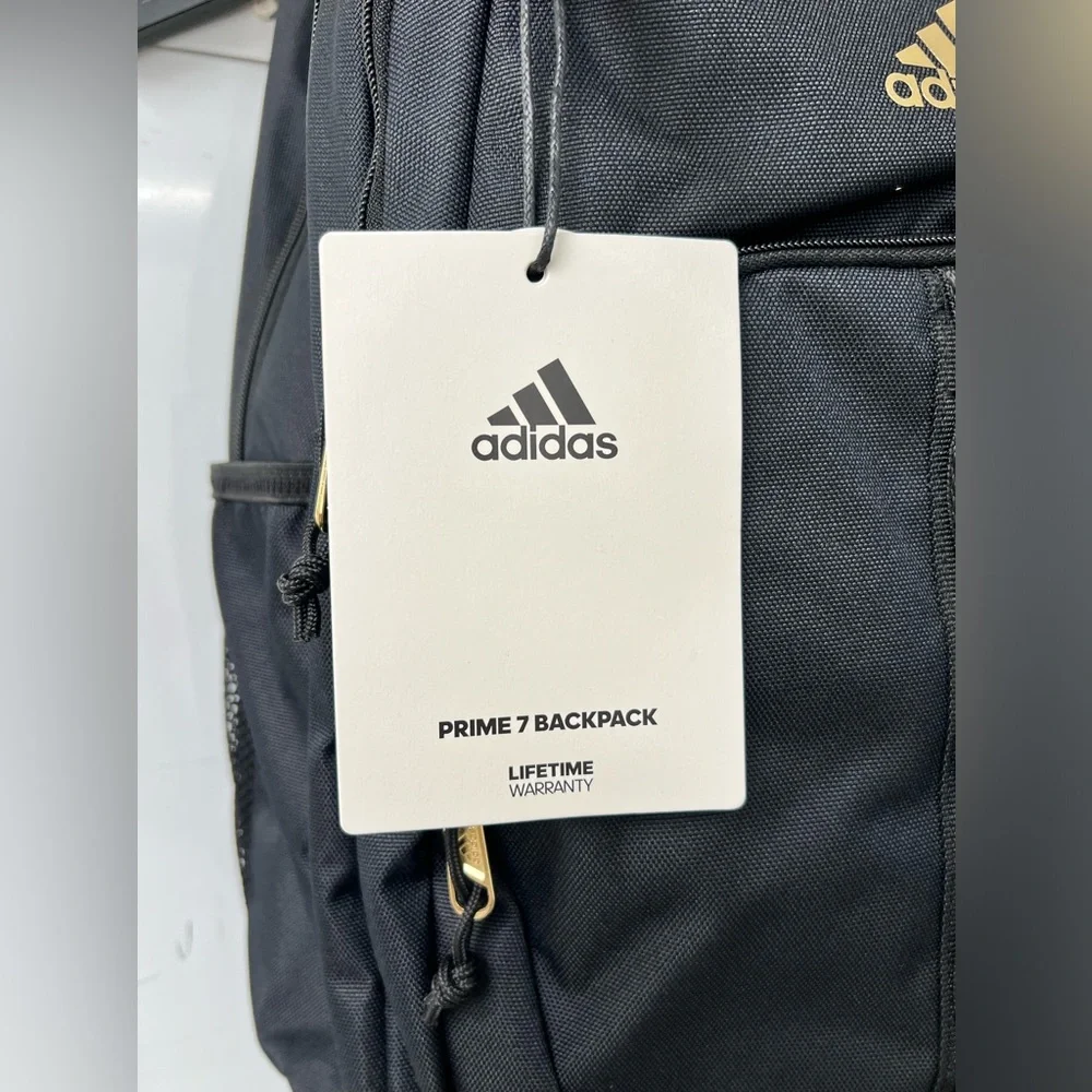 adidas Prime 7 Extra Large Black / Gold Backpack - Picture 4 of 12